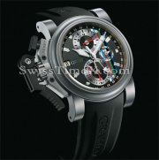 Graham Tackleador Chronofighter de titanio de gran tamaño