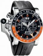 Graham Chronofighter Oversize 2OVASGMT.B01A.K10B Grandes GMT Fecha