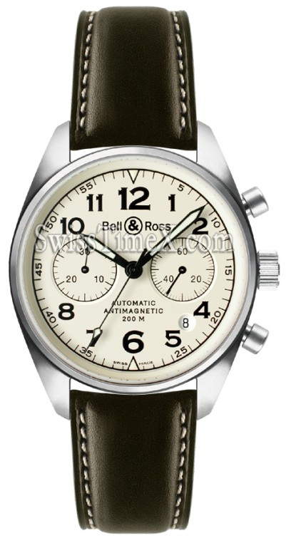 Bell y Ross Vintage 126 Blanco - Haga click en la imagen para cerrar