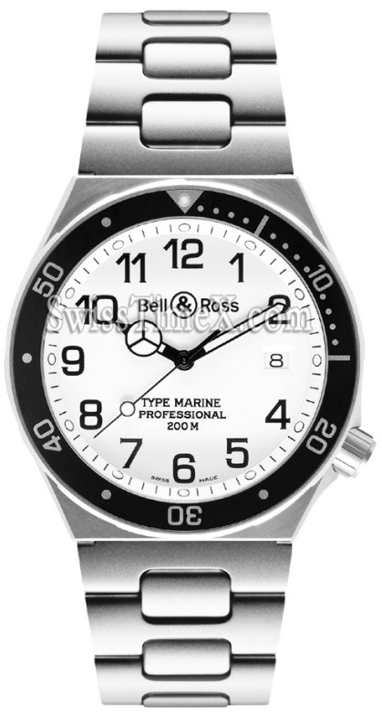 Bell et Ross type de collection Professional Blanc Marine